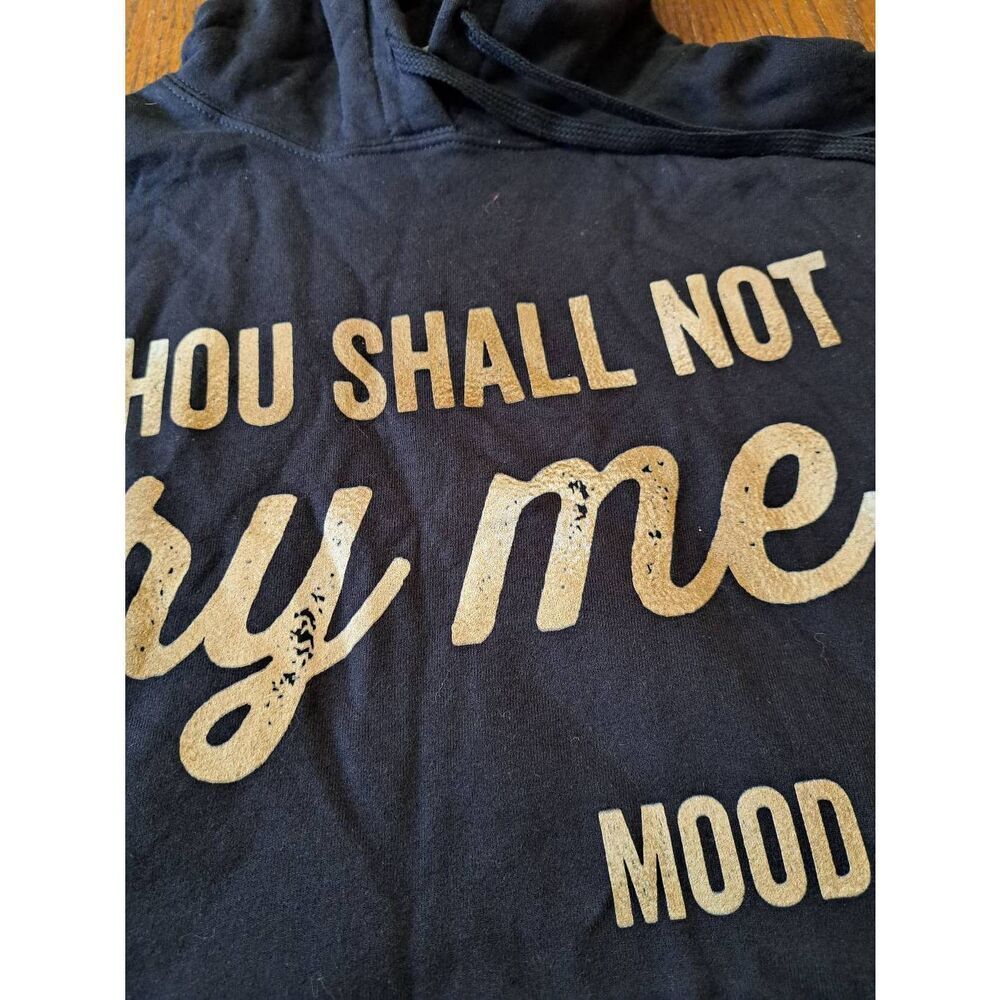 Unisex XL Thou Shall Not Try Me Pullover Long Sleeve Hoodie Sweatshirt - Picture 4 of 6